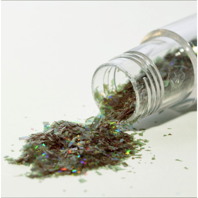 Bρώσιμο Πράσινο Ιριδίζον Glitter σε νιφάδες 3g PME